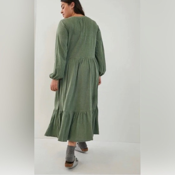 Anthropologie Saturday Sunday Arlo Tiered Midi Dress - Picture 2 of 5